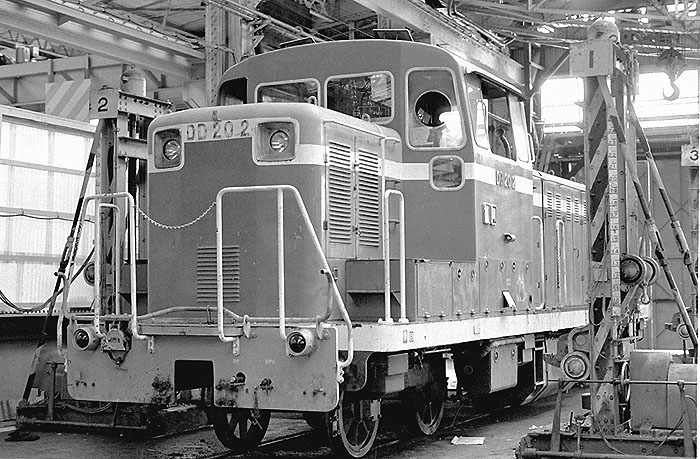 モア 国鉄DD20 2 試作ディーゼル機関車 DD53のお供に